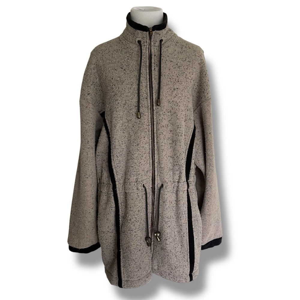 Vintage Jarray Sportswear Grey and Black Jacket